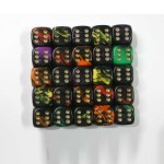 12mm Oblivion Spot Dice - Pack of 25 Assorted Colours